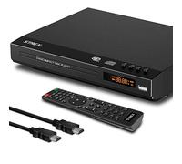Strex Reproductor de DVD Con HDMI - Full HD 1080P - Control remoto - USB - HDMI/RCA - Región Libre - Negro
