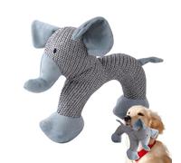 Streysisl Animales de peluche para perros, lindos animales de peluche con chirriador, juguete de peluche indestructible para perros, juguetes para perros al aire libre, juguetes de peluche para gatos