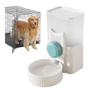 Streysisl automático para Jaula, dispensador de Agua para Jaula de Perro, Recarga automática, Cuenco de Comida para Mascotas, para Perros, Gatos, Chinchillas, erizos, Hurones