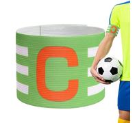 Streysisl Bandas de capitán de fútbol | Brazalete deportivo - Brazalete de liderazgo de capitán, accesorios de juego de fútbol para adultos y jóvenes