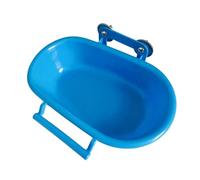 Streysisl - Baño de pájaros para Jaula, bañera para Animales de compañía para pájaros, Gran Caja de bañera Jaula - de Agua de Pared para pájaros de Exterior, para periquitos medianos y