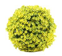 Streysisl Bolas topiarias artificiales para exteriores, bola de hierba, esfera de vegetación, bola de centella, bola topiaria de , bolas decorativas vívidas resistentes a los rayos UV, esfera