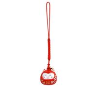 Streysisl Campana de gato de la suerte china, colgante de campana de gato de la suerte, colgante decorativo para mochila, símbolo de suerte y riqueza para la mochila, Siehe Beschreibung, Ver