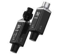 STRICH Transmisor XLR inalámbrico M3 UHF receptor de 16 canales, alcance de 50 metros, adaptador de micrófono plug-on para micrófonos dinámicos de condensación, mezclador de audio, sistema PA