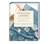 Stricken lernen von den Basics rioche: Jede Technik ein Quadrat: Der Strickkurs, bei dem eine vollständige Decke entsteht. Ganz leicht eine Decke stricken. Buch für Anfänger mit Illustrationen.