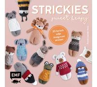 Strickies sweet & easy: 20 tierisch süße Amigurumi-Püppchen stricken | Löwe, Hase, Bär, Pinguin und mehr aus einem Strickquadrat