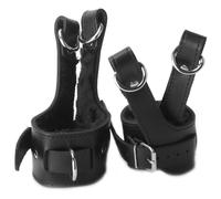 Strict Leather Puños de Muñeca Forrados en Forro Polar de Cuero - 1 Unidad