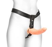 Strict Leather Slim Strap Leather Dildo Harness