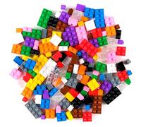 Strictly Briks - Set de Ladrillos de construcción - 156 Piezas de 12 Colores Diferentes - Piezas Sueltas - Compatible con Todas Las Grandes Marcas