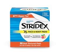 Stridex Almohadillas corporales XL para la cara, 90 unidades