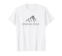 Striding Edge para los Amantes del Senderismo del Distrito de los Lagos Reino Unido Camiseta