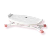 Stridon Balance Board - Stridon Motion Exerciser,for Exercise at Home,LCD Monitor Pilates Slider Board for Working Out with Resistance Bands (White)