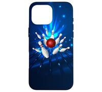 Strike Bowl Bowler Player Bowling Reemplazo de la Liga de Atletas Regalo Carcasa para iPhone 16 Pro MAX