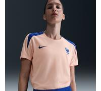 Strike FFF Camiseta de fútbol de manga corta Nike Dri-FIT - Mujer - Rosa XS (EU 32-34)