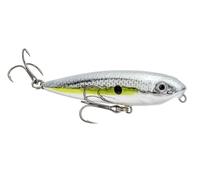 Strike King (HCBSD-514) Bitsy Dawg - Señuelo de Pesca para Aguas Superiores, Cebo para Caminar, 3.5 Pulgadas, 3/16 onzas, anzuelos Agudos tamaño 6, Color Cromo Sexy shad