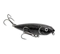Strike King (HCBSD-668) Bitsy Dawg - Señuelo de Pesca para Aguas Superiores, Cebo para Caminar, 2-3/4 Pulgadas, 3/16 onzas, tamaño 6 anzuelos triples, Laboratorio Negro