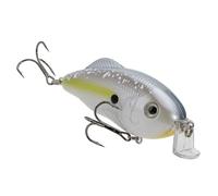 Strike King (HCHH-591) Señuelo de Pesca híbrido Hunter, Cebo de Buceo Poco Profundo, Pico de 90 Grados, Ojos 3D Reflectantes, sonajero Fuerte, buceos de 3 a 5 pies, 1 Onza, anzuelos Agudos tamaño 2,