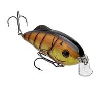 Strike King (HCHH-789) Señuelo de Pesca híbrido Hunter, Cebo de Buceo Poco Profundo, Pico de 90 Grados, Ojos 3D Reflectantes, sonajero Fuerte, buceos de 3 a 5 pies, 1 Onza, anzuelos Agudos tamaño 2,