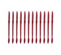 Strike King Lures KVD 5" Finesse Worm,Red Bug