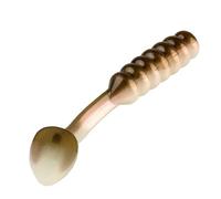 Strike King Mr. Crappie Slabalicious XL, señuelo de pesca de cola de paleta de plástico suave, brillo empapado, 2 1/2 pulgadas, paquete de 10, MRCSLCXL-251