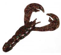 Strike King Rage Craw - Señuelo de Pesca de 4 Pulgadas, de plástico Suave, diseño único, Pinzas realistas, Cuerpo Delgado, 4 Pulgadas, Paquete de 7