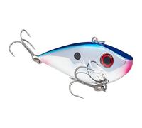 Strike King Red Eyed Shad REYESD12-409 409 - Señuelo de Pesca con Ojos 3D, Color Azul Cromado