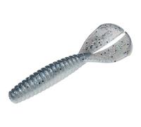 Strike King RGTTMG-57 Rage Twin Tail Menace Grub, Smokey Shad