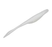 Strike King - Señuelo de Pesca Blando con Aroma a café, Cola Burbujas única Llena de Aire, 12,7 cm, Blanco Brillante nacarado (CSD5-266)