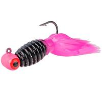 Strike King Señuelo de Pesca Unisex para Adultos Mr. Crappie Sausage Heads, Tuxedo Pink 0.045