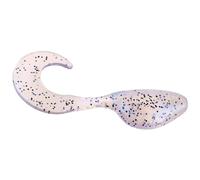 Strike King. Señuelos Cebo de Pesca Mr. Crappie Shadpole Curvado para robaleta - MRCSPCT-41, Azul Glimmer, MRCSPCT, Azul (Glimmer Blue)