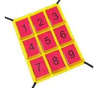 Strike Zone Target For Baseball Net - Numbered Softball Pitching Target | Batting Accuracy Trainer, Golf Hitting Netting For Lawn Garden Backyard Camping Playground, High Visibility Training Gear