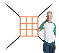 Strike Zone Target Network, Strike Zone Ajuste en Béisbol Soft Ball Pitching Target Disc | Bestball Ejercise Network, vencer, golpear, golpear, capturar, asistencia de entrenamiento de lanzadores