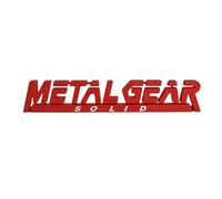 Strike3D Metal Gear Solid Logotipo en 3D Fan Art Desde el Escritorio
