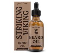 Striking Viking Aceite de barba para hombres (2 Fl Oz (Pack of 1), Sandía) - Fórmula orgánica natural con aceites de árbol de té, argán y jojoba para hombres