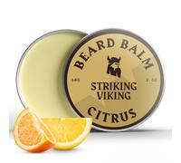 Striking Viking- Smooth Beard Magic: doma esa barba salvaje con nuestro increíble bálsamo para barba con sabor cítrico. El bálsamo para barba con sabor cítrico de Striking Viking es tu opción ideal pa