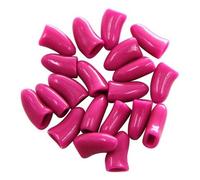 strimusimak 20pcs Suave Silicona de Mascotas de Huellas de Recogida de impuestos umhüllungs de uñas de Tapas de Cubierta para Perros Gatos de Gato