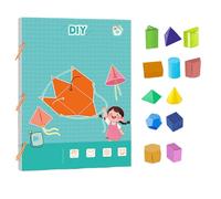 String 3D Geometry Learning Book, with Pop-Up Models, Volume & AreaExploration (12Models)
