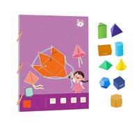 String 3D Geometry Learning Book, with Pop-Up Models, Volume & AreaExploration (9Models)
