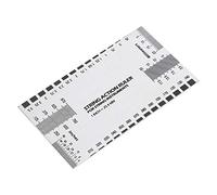 String Action Gauge, Herramienta de Medición Luthier de Medición de Calibre de Configuración de la Regla de la Regla de Acción de Acero Inoxidable, Herramienta de Medidor de