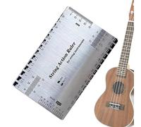 String Action Gauge, sturdy, - functional herramienta de medición calibre, cuerda guitarra Guitar Configuración, altura la Regla acción precisión | Multipurpose Outdoor Indoor Utility