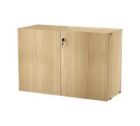 String Armario con cerradura String Roble