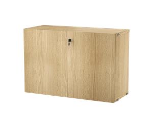 String Armario con cerradura String Roble