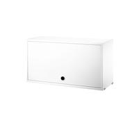 String Armario con puerta abatible String 78 cm Blanco