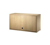 String Armario con puerta abatible String 78 cm Roble