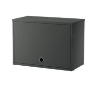 String Armario con puerta abatible String Gris oscuro. 58x30 cm