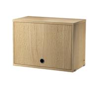 String Armario con puerta abatible String Roble. 58x30 cm