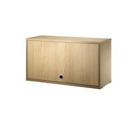 String Armario con puerta abatible String Roble. 78x30 cm