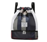 String Bags Drawstring Bag Gym for Women Girls with Zipper Oxford Cloth Travel Backpack Large Drawstring Gym Sack Backpack Bag Outside Pocket Luggage Bags for Shopping Work Dating Use
