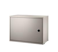 String Cabinet con puerta batiente String Beige. 58x30 cm