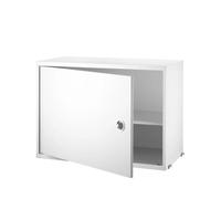 String Cabinet con puerta batiente String Blanco. 58x30 cm
